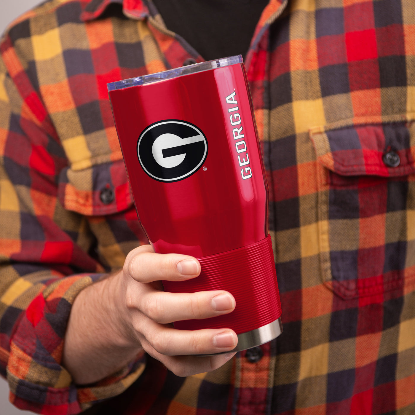 Georgia 30oz Gameday Stainless Tumbler - Logo Brands