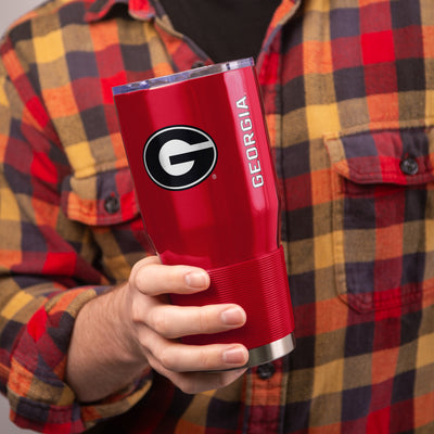 Georgia 30oz Gameday Stainless Tumbler - Logo Brands
