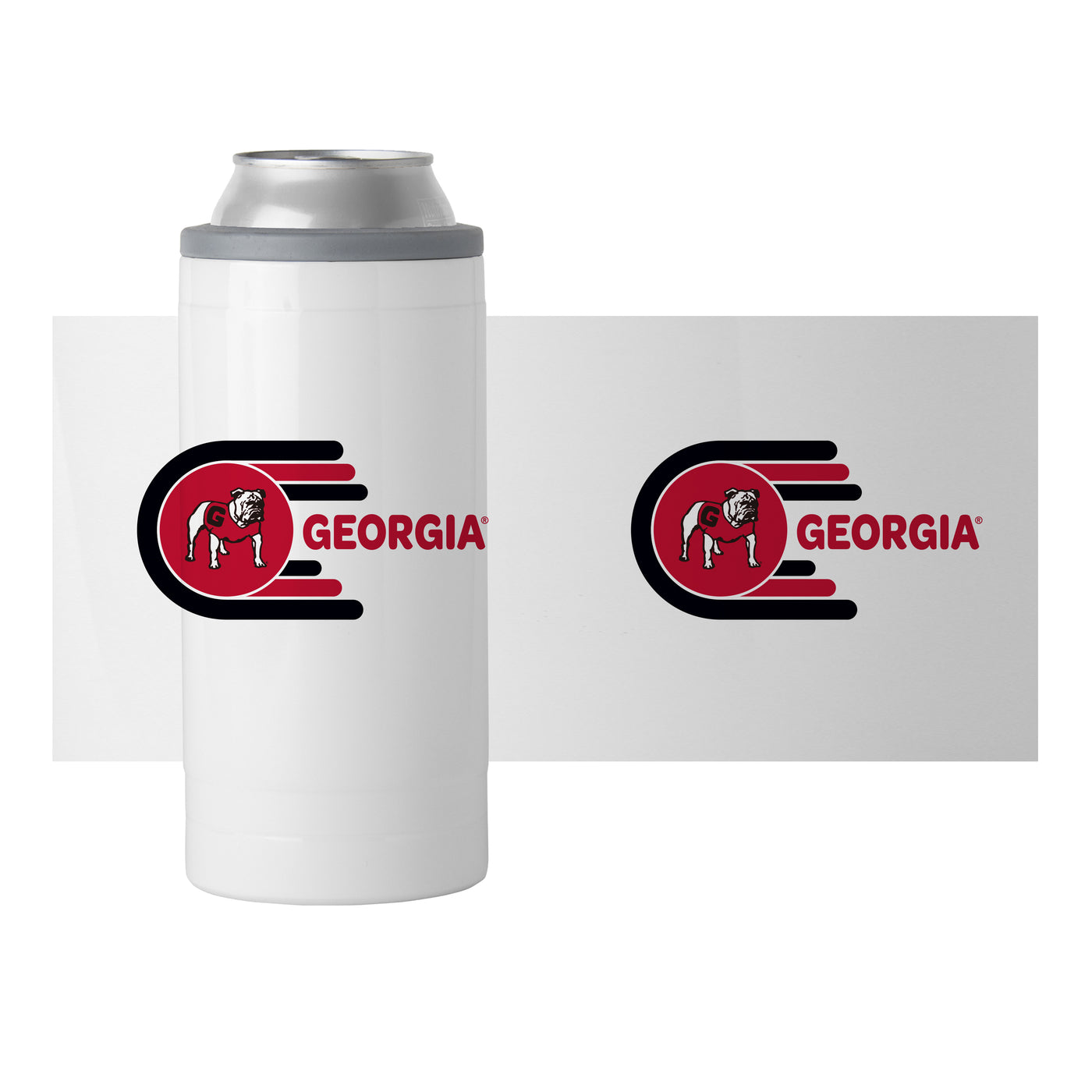 Georgia 12oz Whirl Slim Can Coolie