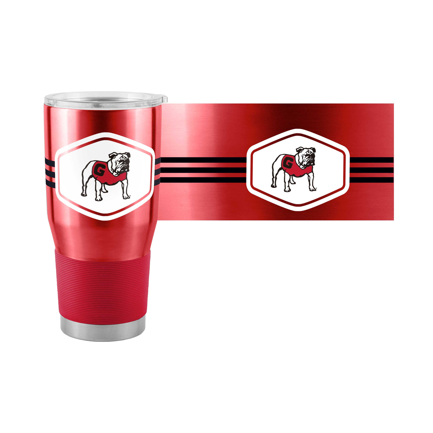 Georgia 30oz Varsity Stainless Steel Tumbler