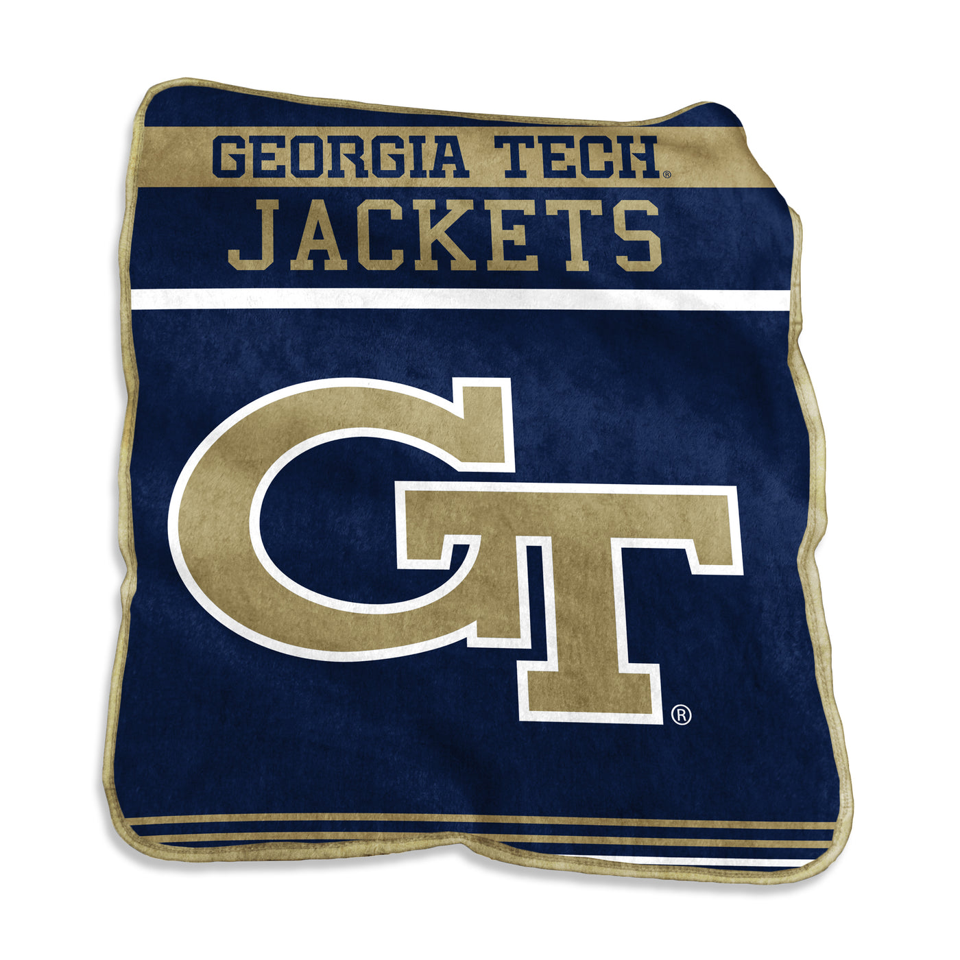 Georgia Tech Gameday Raschel Throw