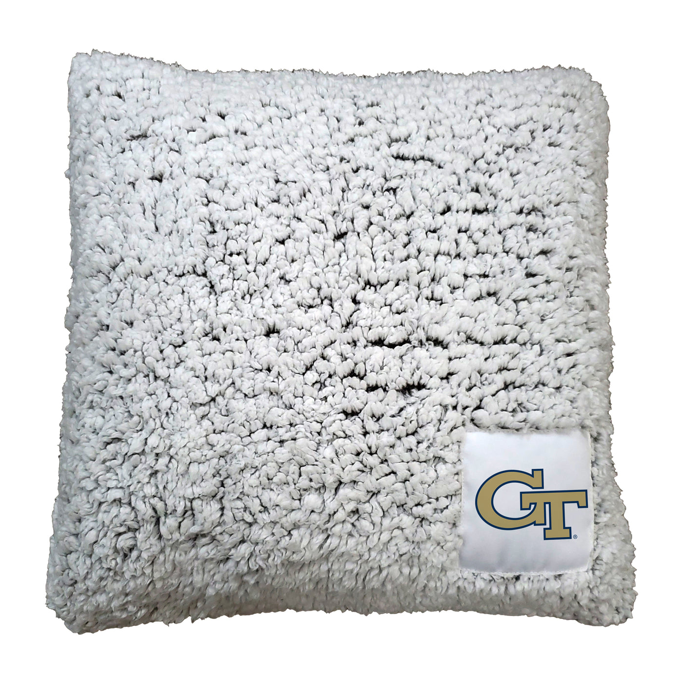 Georgia Tech Frosty Throw Pillow