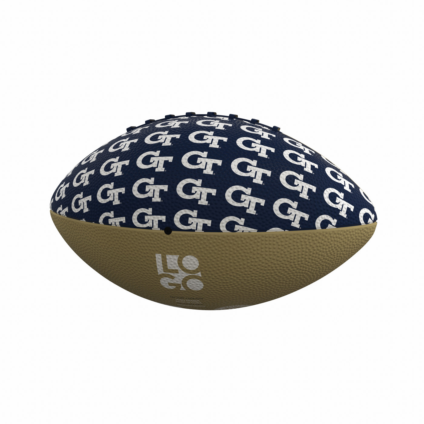 Georgia Tech Mini Size Rubber Football