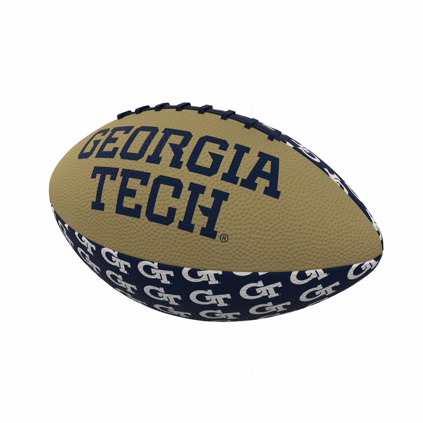 Georgia Tech Mini Size Rubber Football