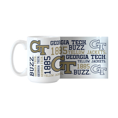 Georgia Tech 15oz Spirit Sublimated Mug - Logo Brands