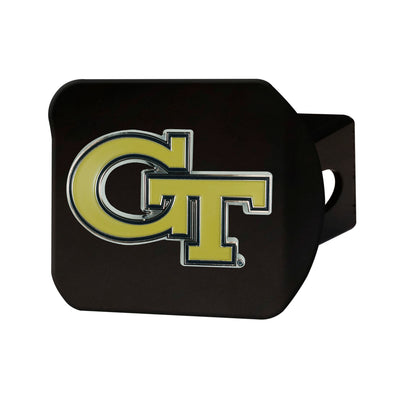 Georgia Tech Color on Black Hitch Cover