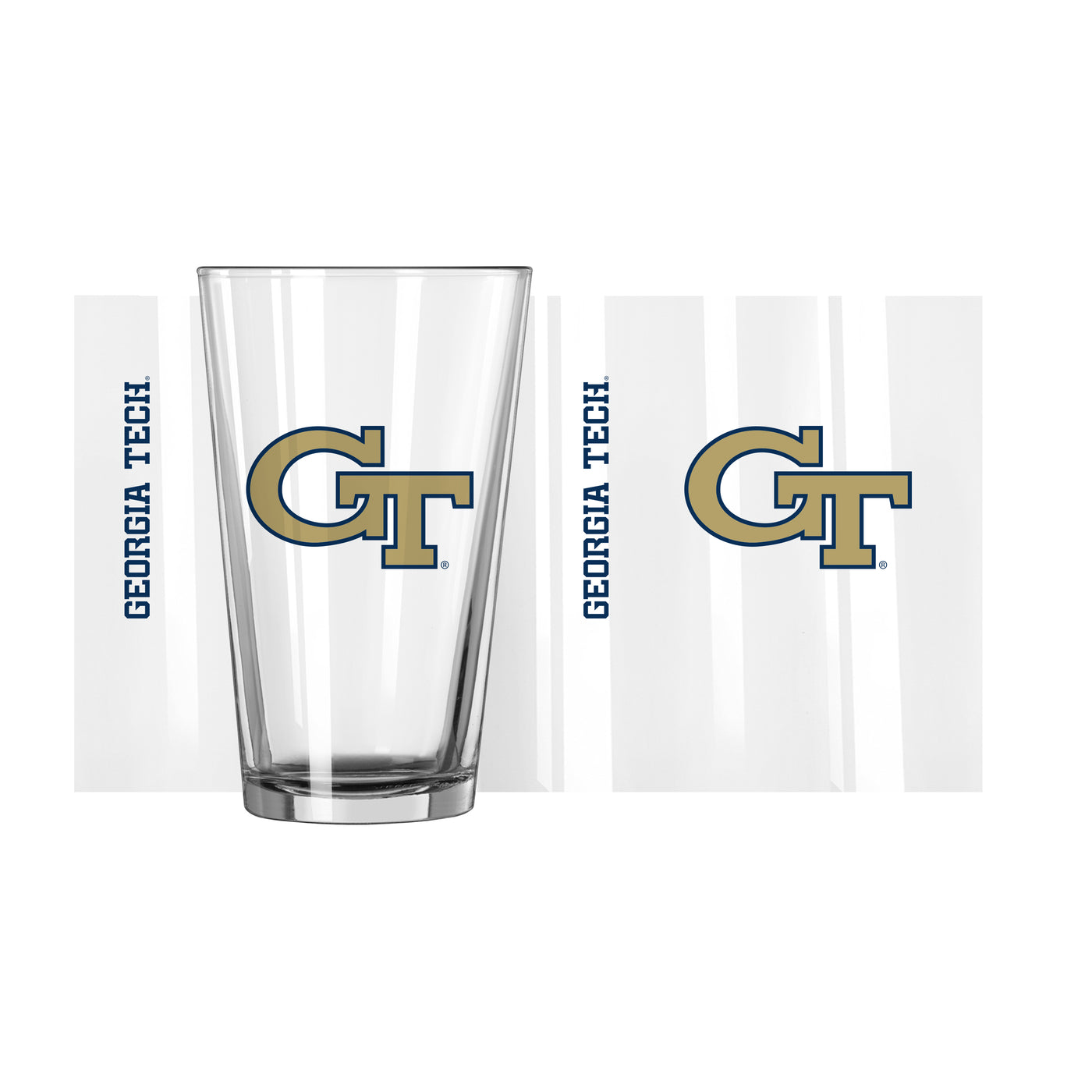 Georgia Tech 16oz Gameday Pint Glass