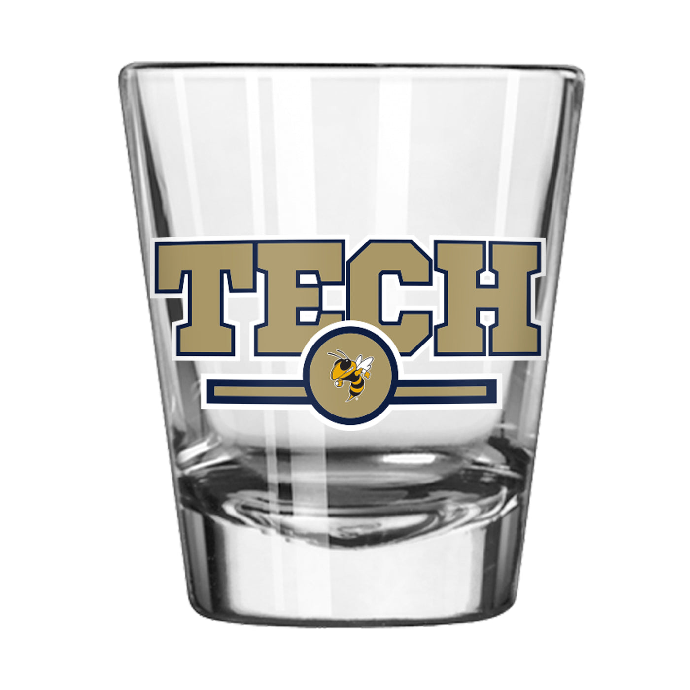 Georgia Tech 2oz Letterman Shot Glass