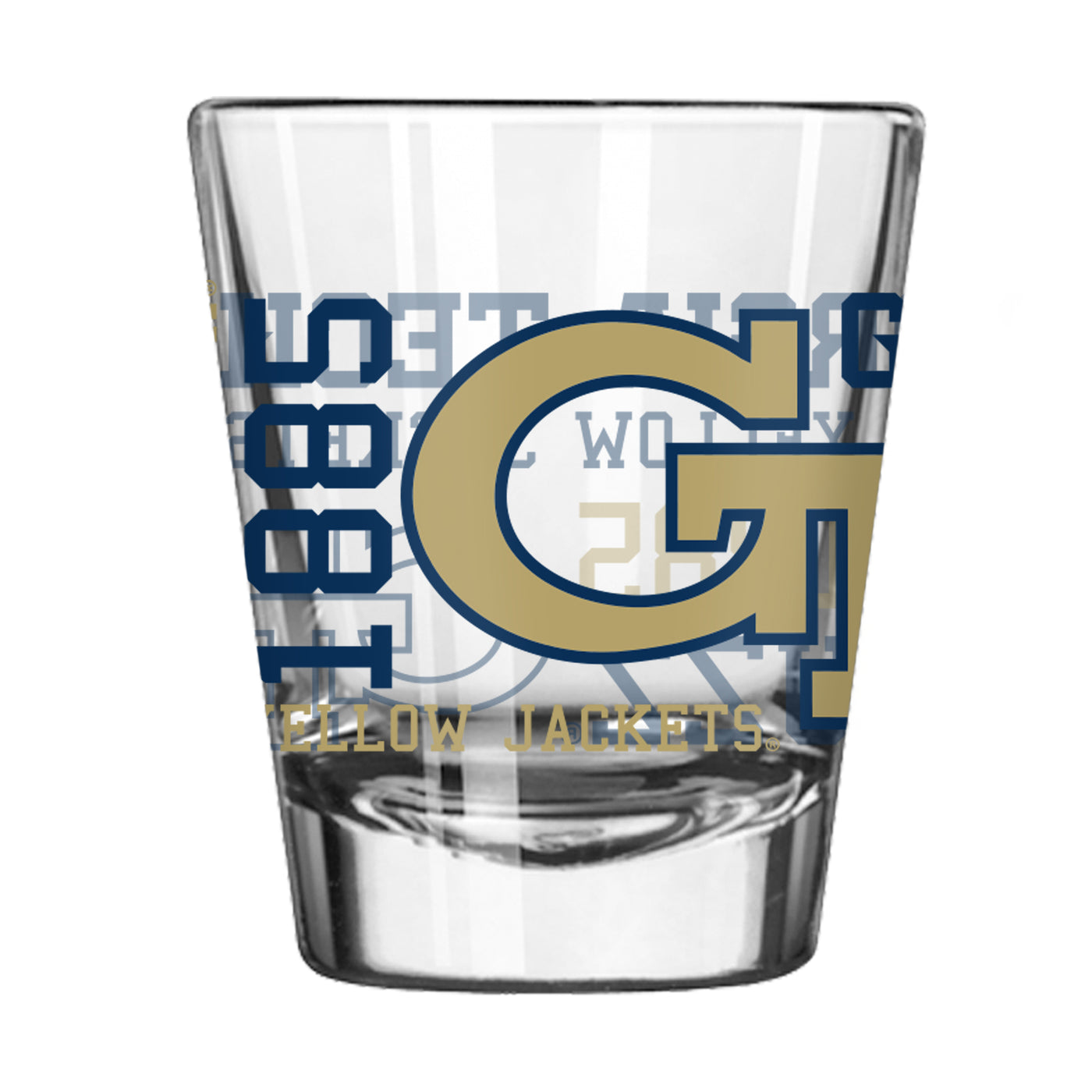 Georgia Tech 2oz Spirit Shot Glass