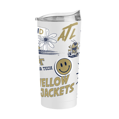Georgia Tech 20oz Native Powder Coat Tumbler