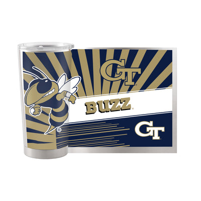 Georgia Tech 20oz Mascot Stainless Tumbler