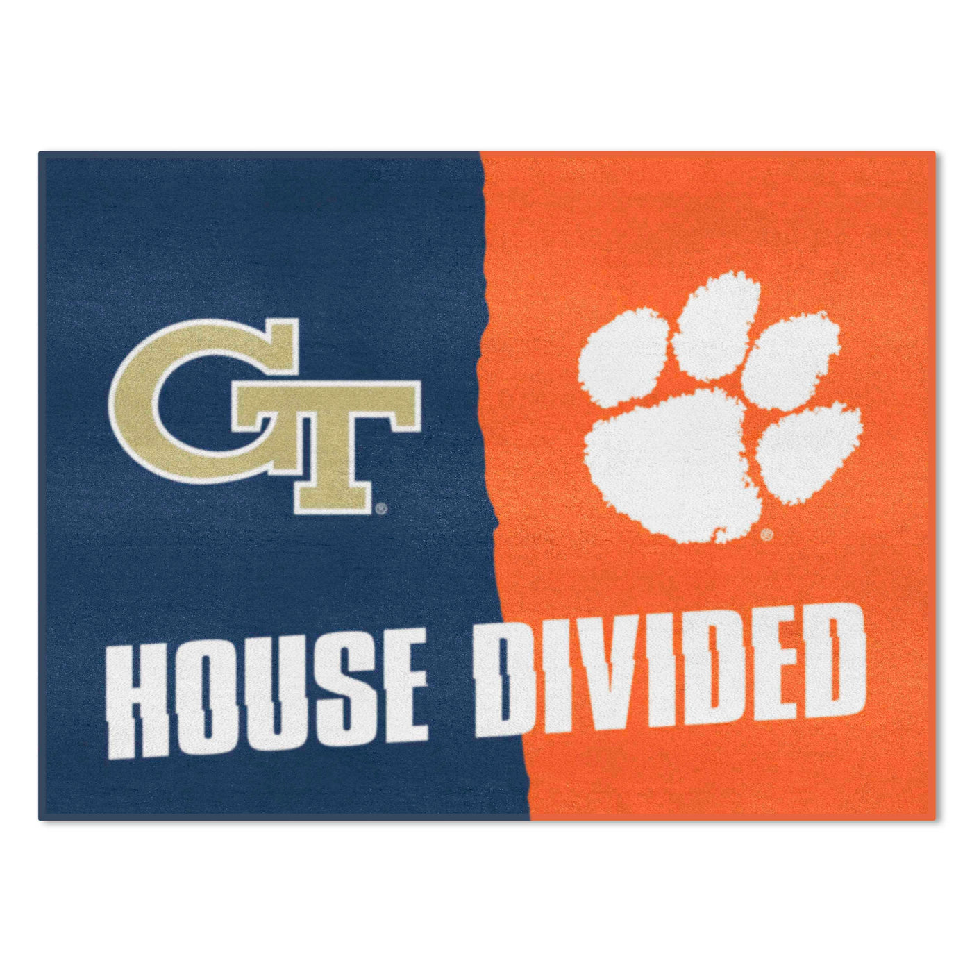 House Divided Mat - Georgia Tech / Clemson