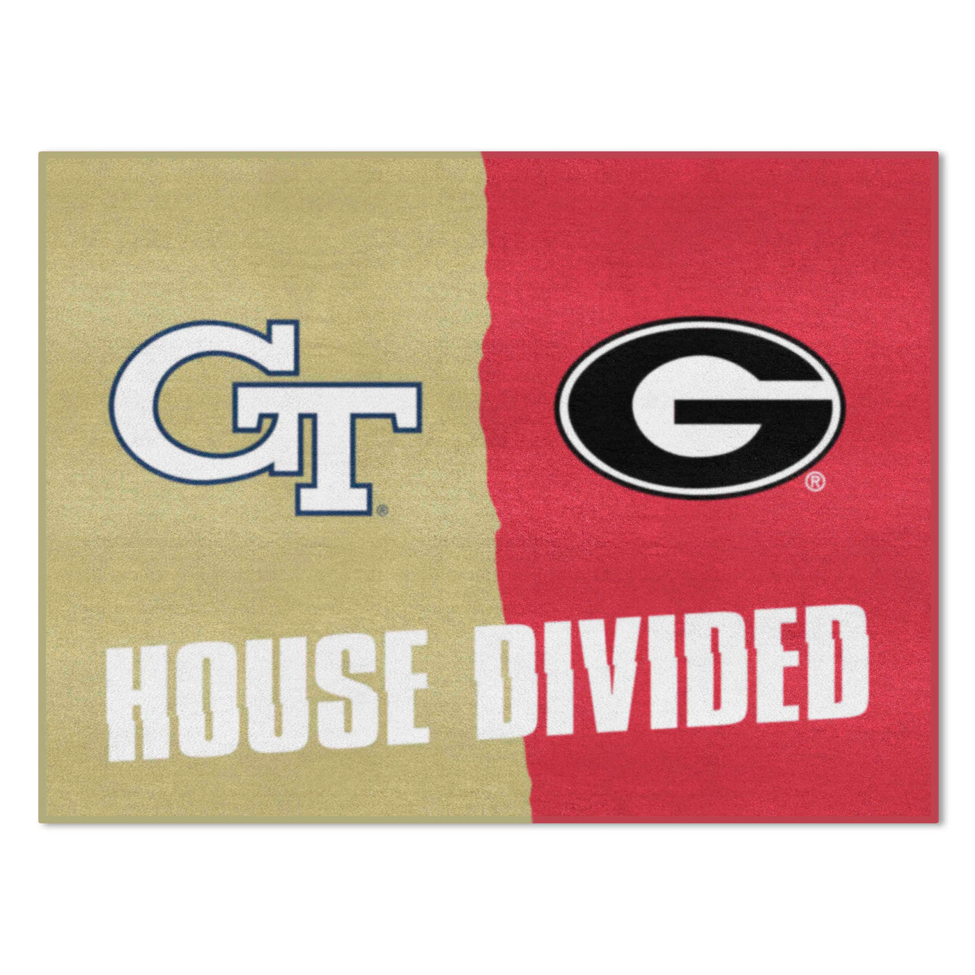 House Divided Mat - Georgia Tech / Georgia