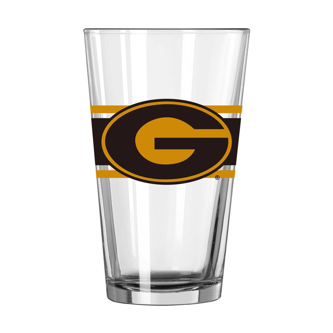Grambling State 16oz Stripe Pint Glass