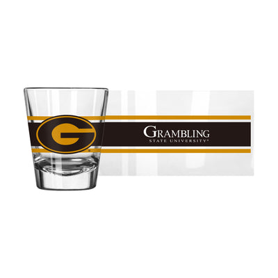 Grambling 2oz Stripe Shot Glass