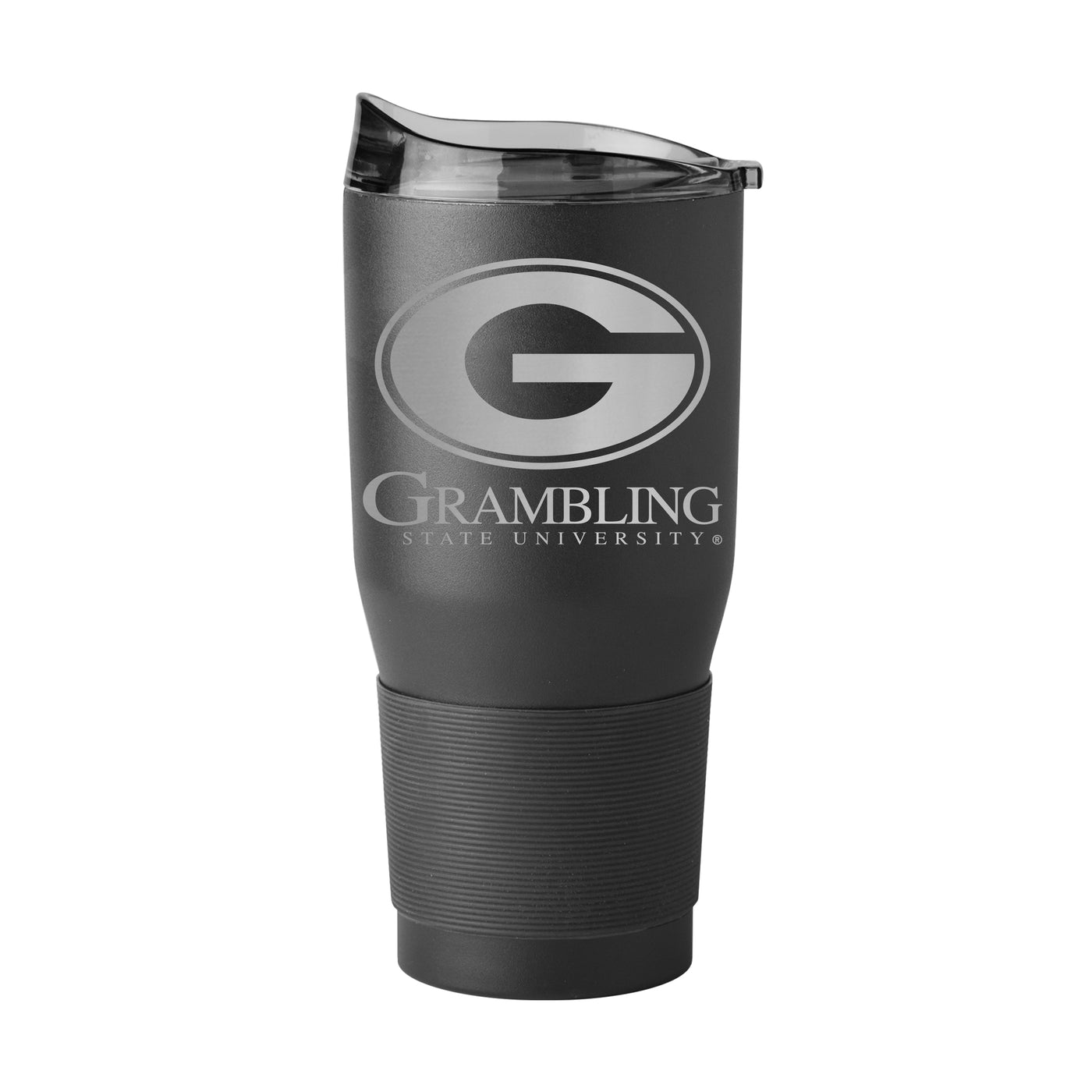 Grambling State GunMetal 30oz Black Powder Coat Tumbler