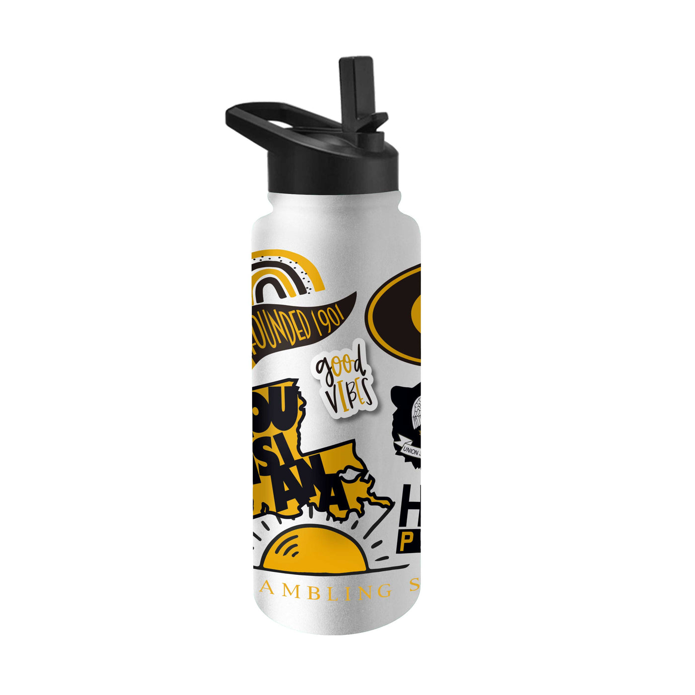 Grambling 34oz Native Quencher Bottle