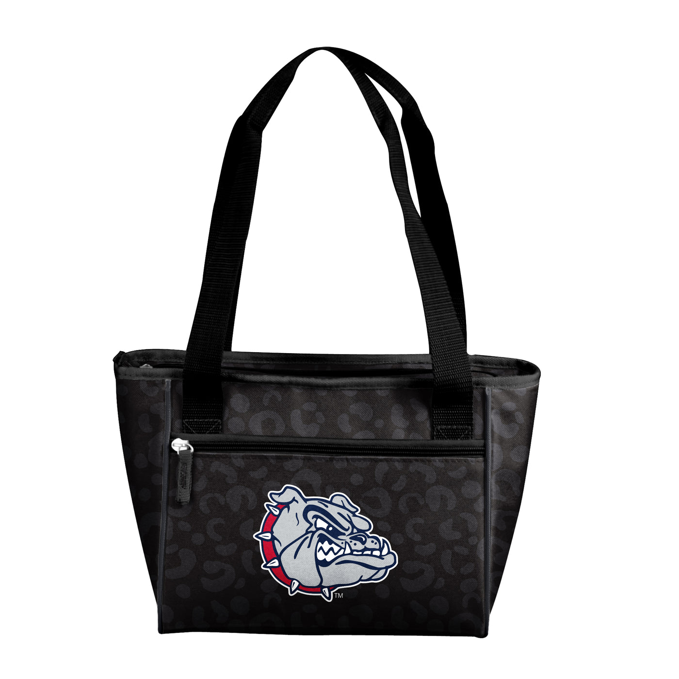 Gonzaga Leopard Print 16 Can Cooler Tote