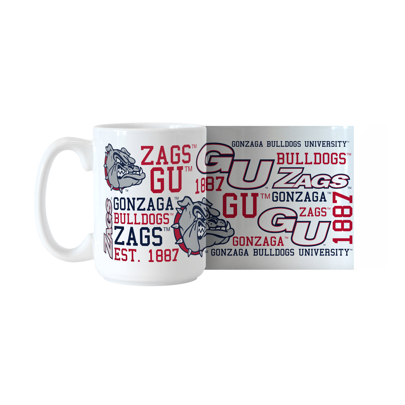 Gonzaga 15oz Spirit Sublimated Mug