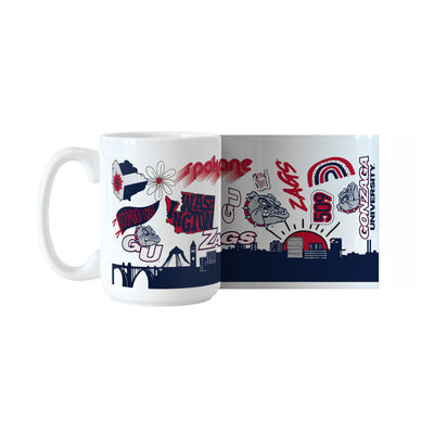 Gonzaga 15oz Native Sublimated Mug