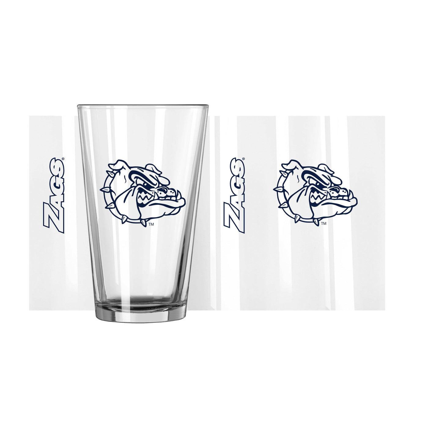 Gonzaga 16oz Gameday Pint Glass - Logo Brands