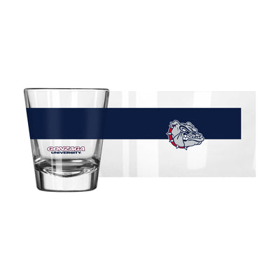 Gonzaga 2oz Colorblock Shot Glass