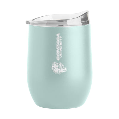 Gonzaga 16oz Cove Vertical Powder Coat Curved Bev