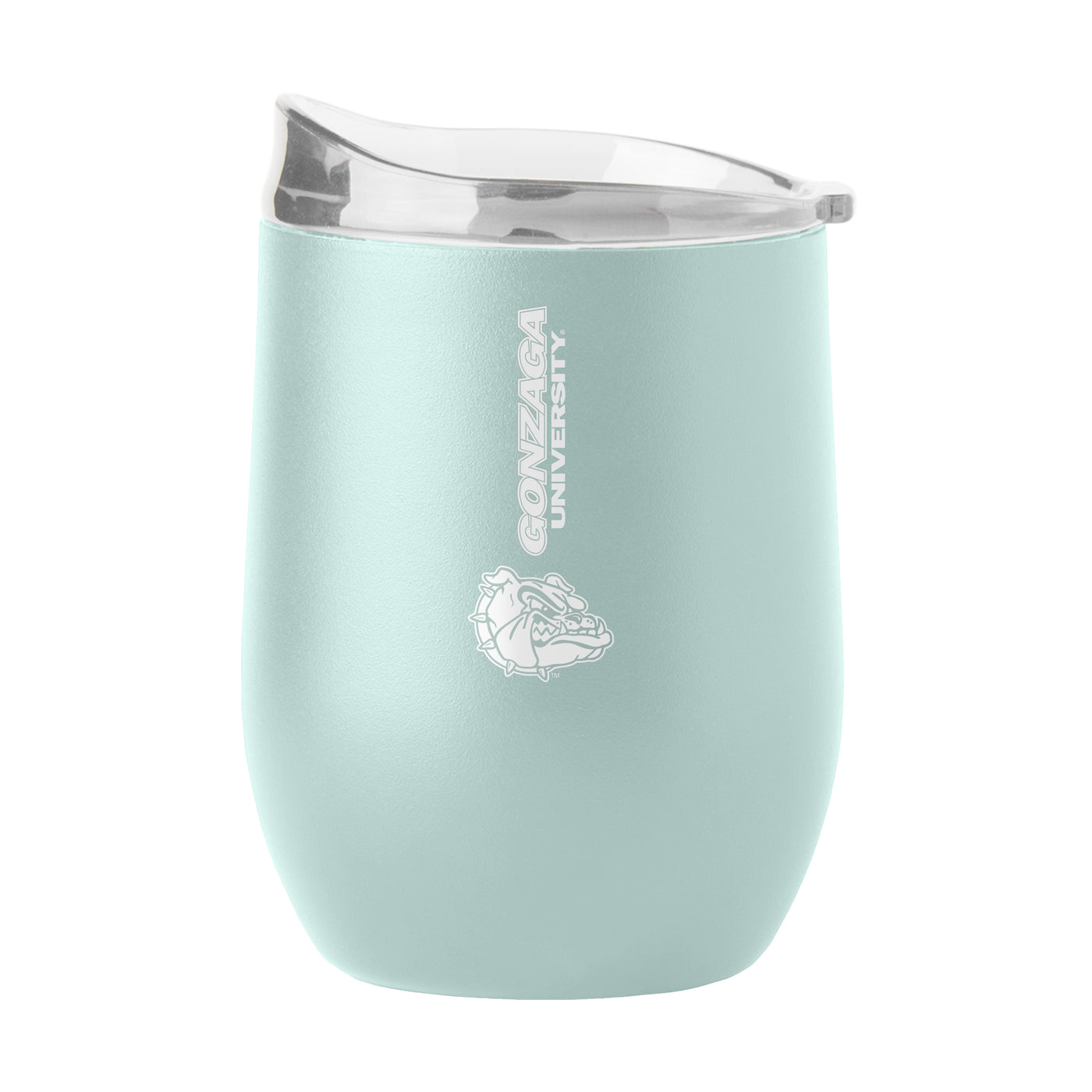 Gonzaga 16oz Cove Vertical Powder Coat Curved Bev