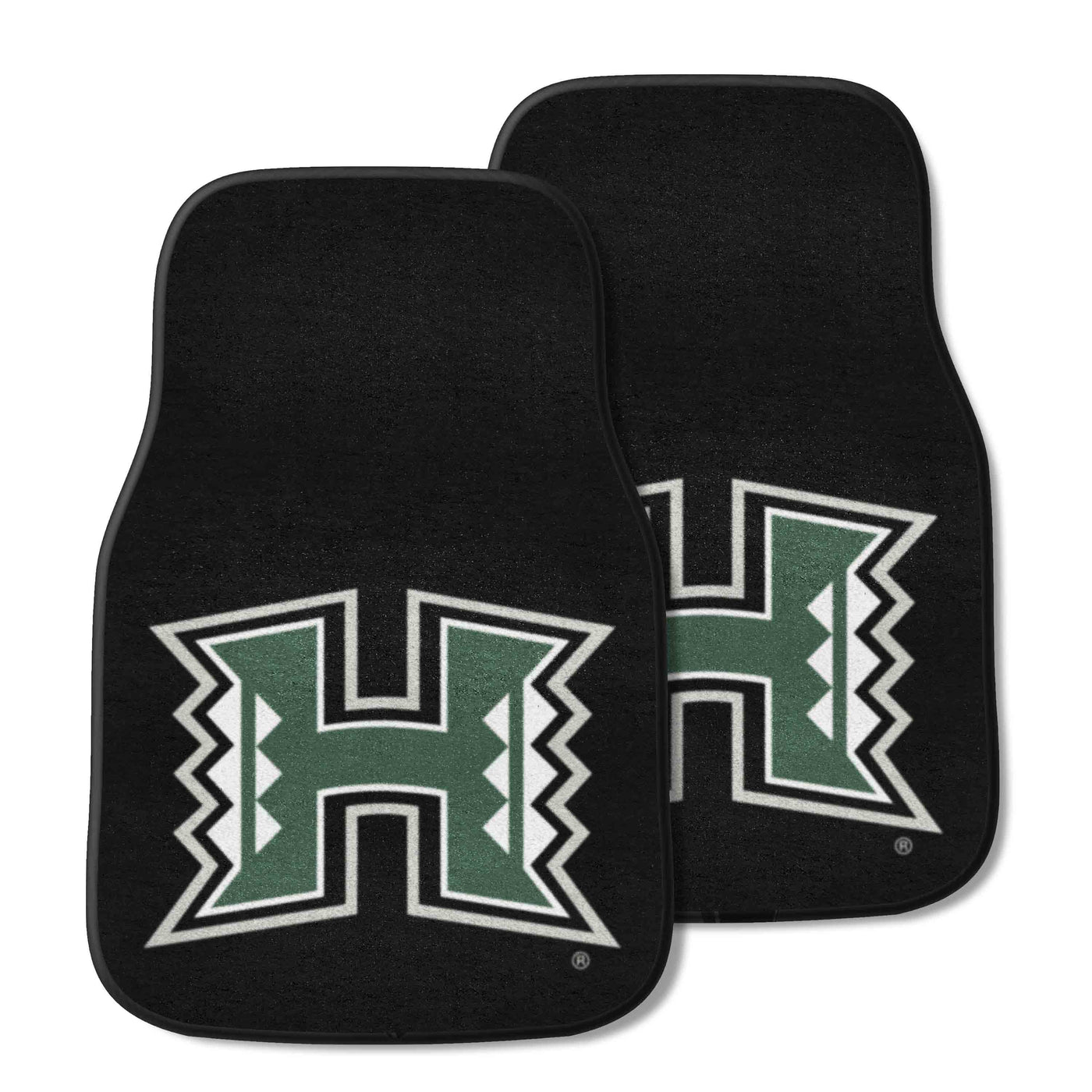 University of Hawaii 2-pc Carpet Car Mat Set