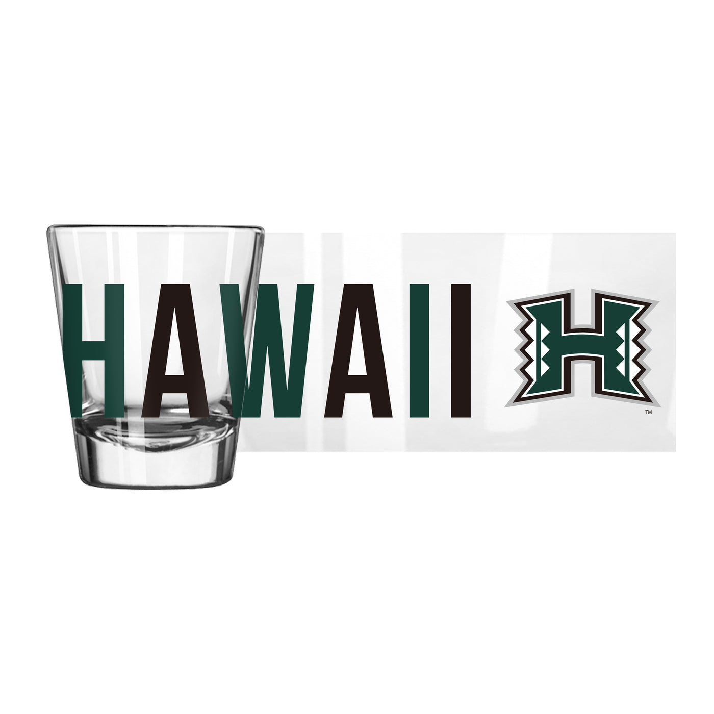 Hawaii 2oz Overtime Shot Glass