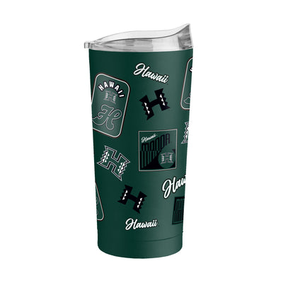 Hawaii 20oz Dreamweave Powder Coat Tumbler