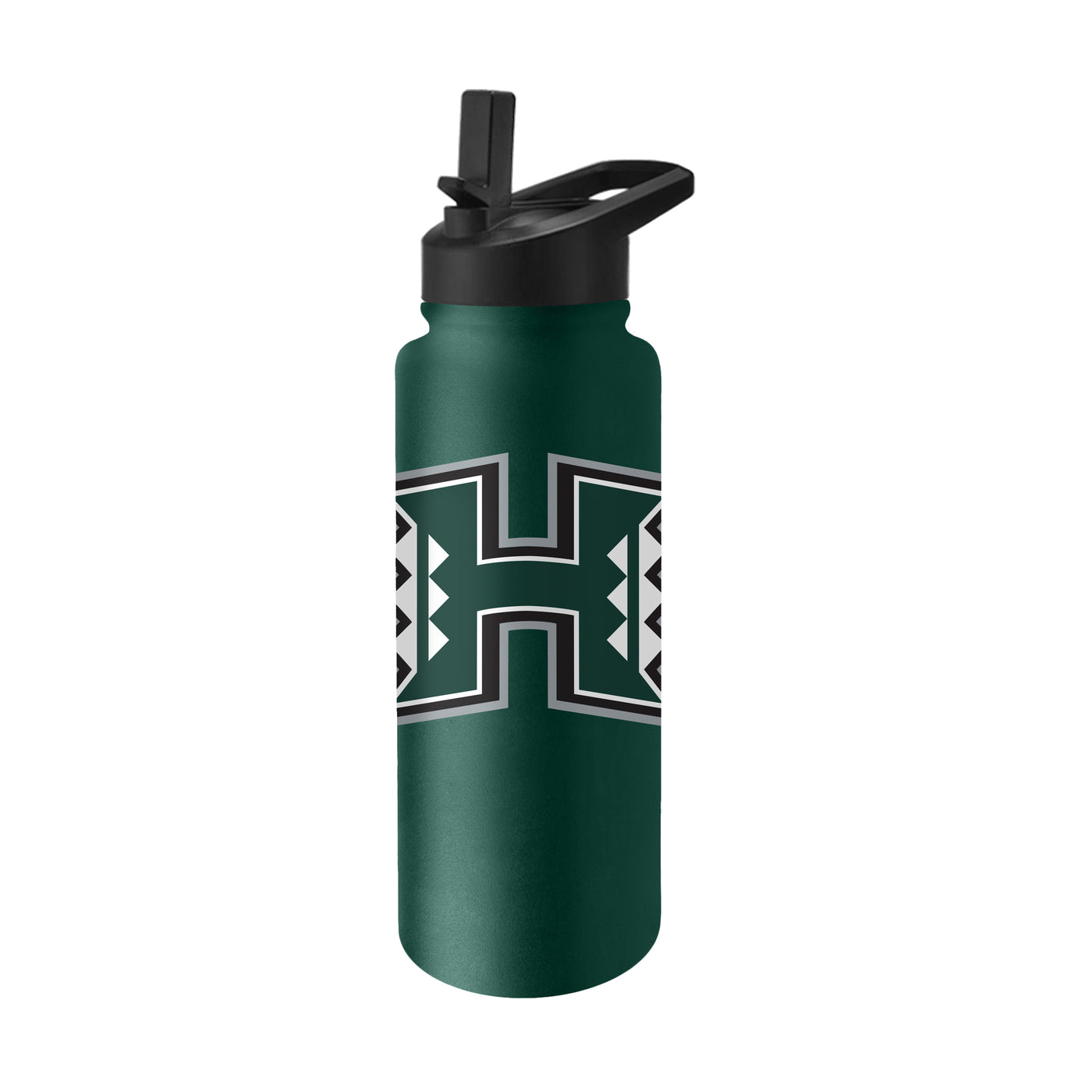 Hawaii Quencher Logo Flip Top Water Bottle