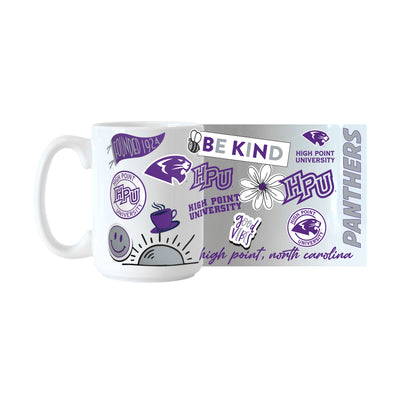 High Point 15oz Native Sublimated Mug