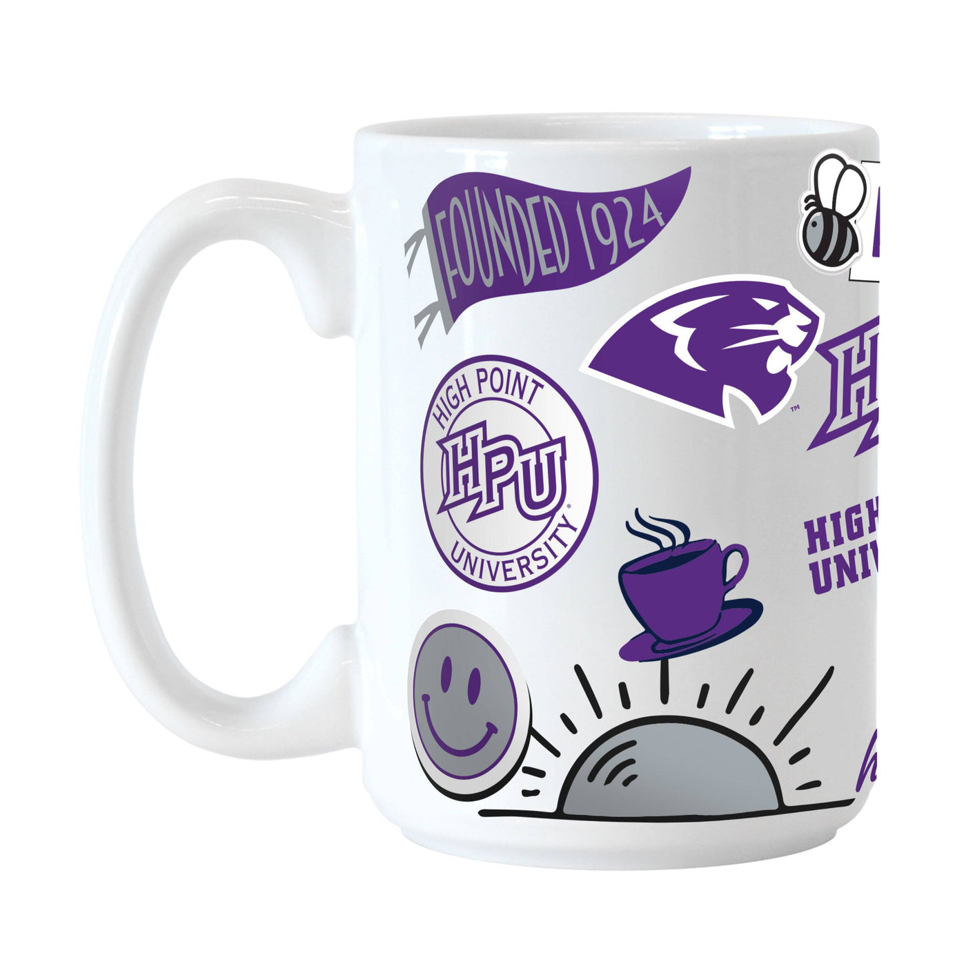 High Point 15oz Native Sublimated Mug