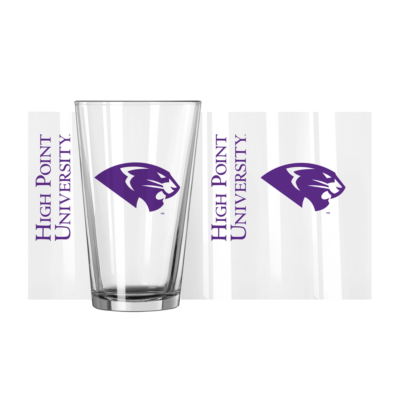 High Point 16oz Gameday Pint Glass