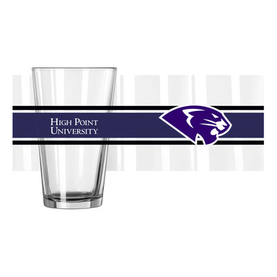 High Point 16oz Stripe Pint Glass