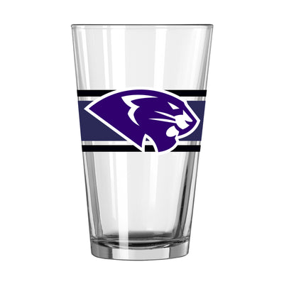 High Point 16oz Stripe Pint Glass - Logo Brands