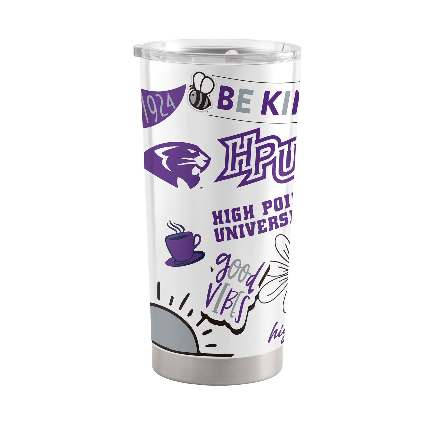 High Point 20oz Native Stainless Tumbler - Logo Brands