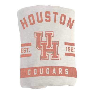 Houston Oatmeal Sweatshirt Blanket - Logo Brands