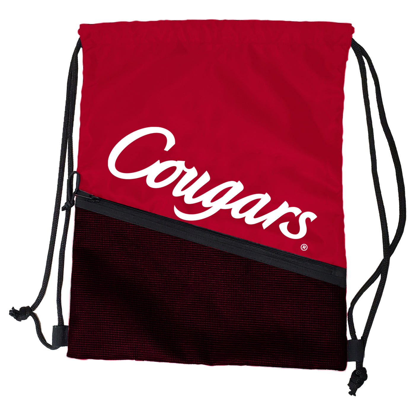 Houston Red Tilt Backsack - Logo Brands