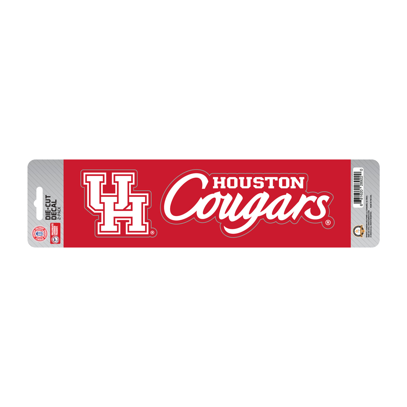 University of Houston Team Slogan Decal