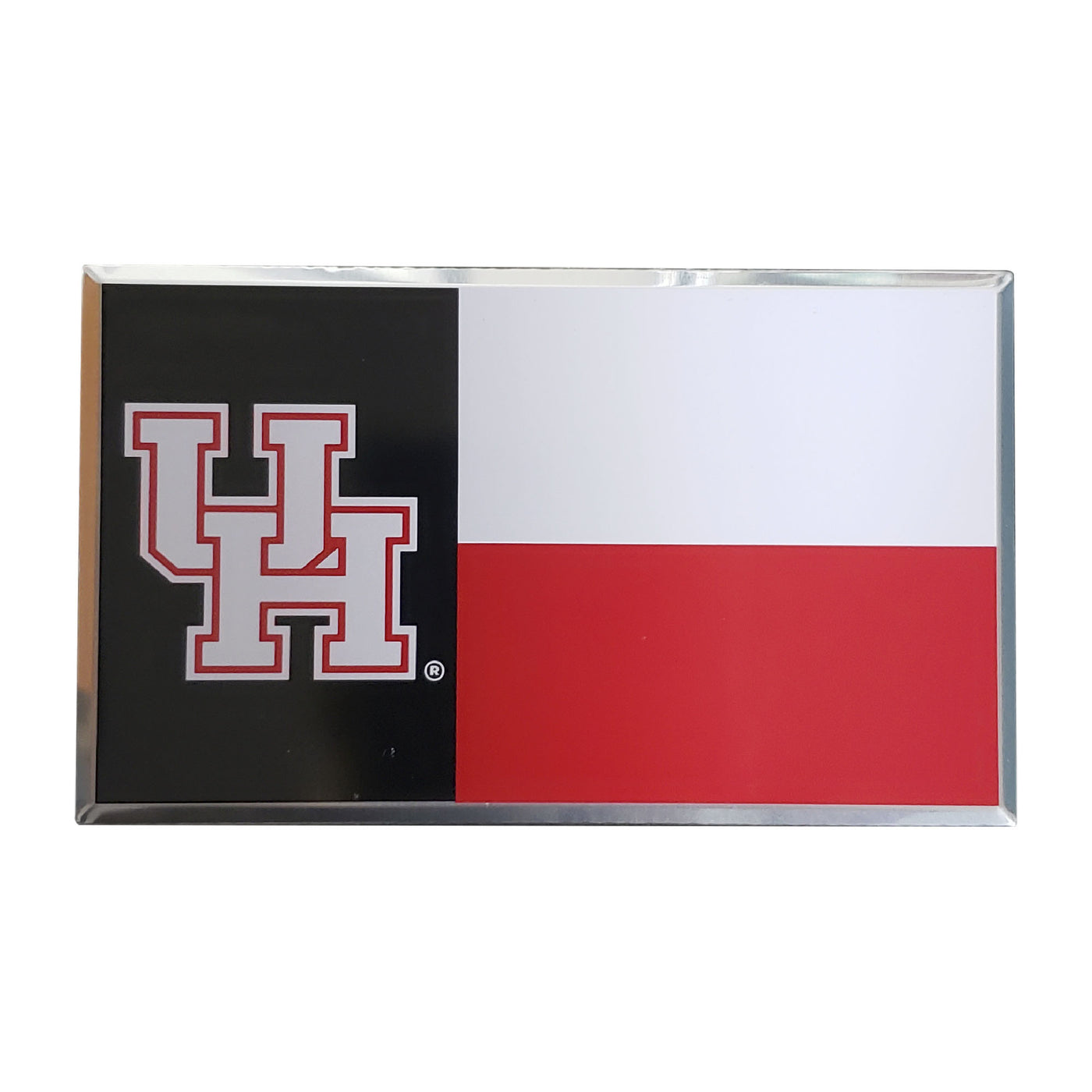 University of Houston Embossed State Flag Emblem