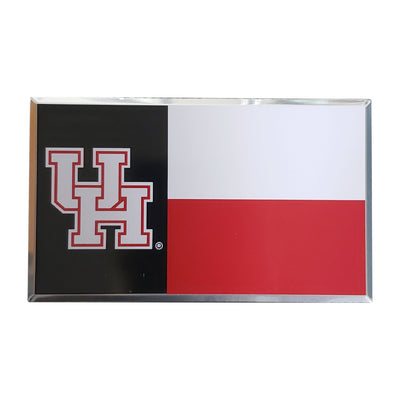 University of Houston Embossed State Flag Emblem