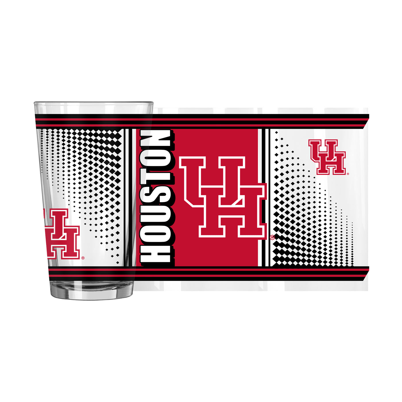 Houston 16oz Hero Pint Glass