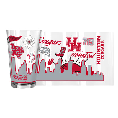 Houston 16oz Native Pint Glass