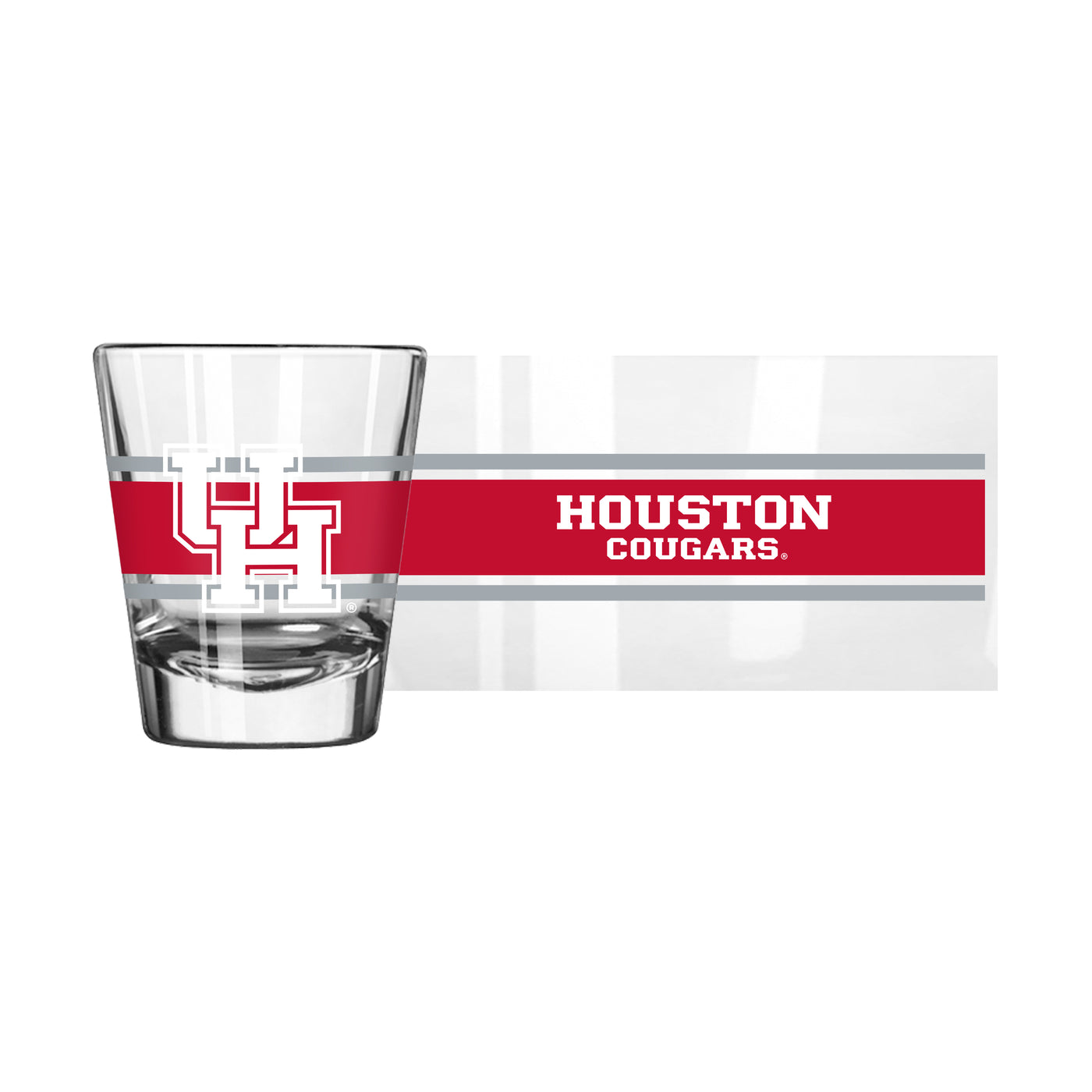 Houston 2oz Stripe Shot Glass