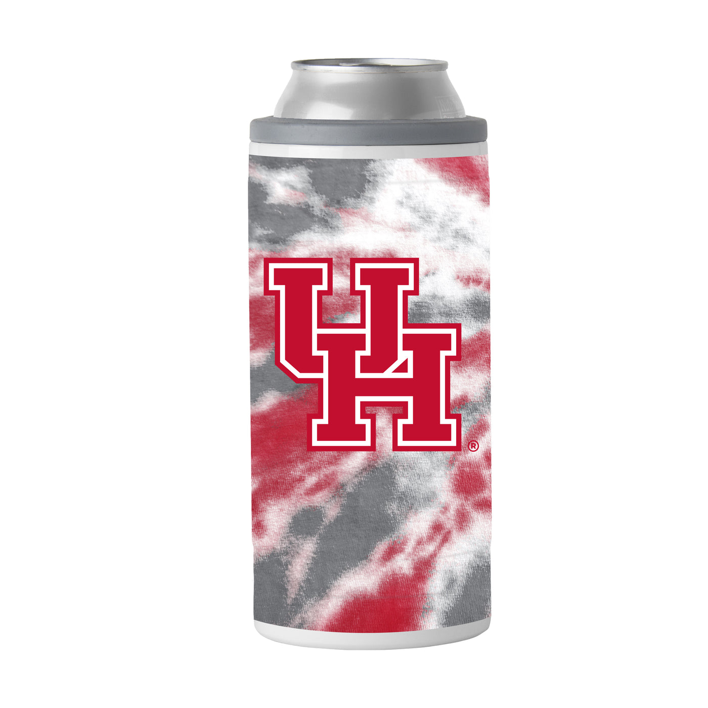 Houston 12oz Tie Dye Slim Can Coolie