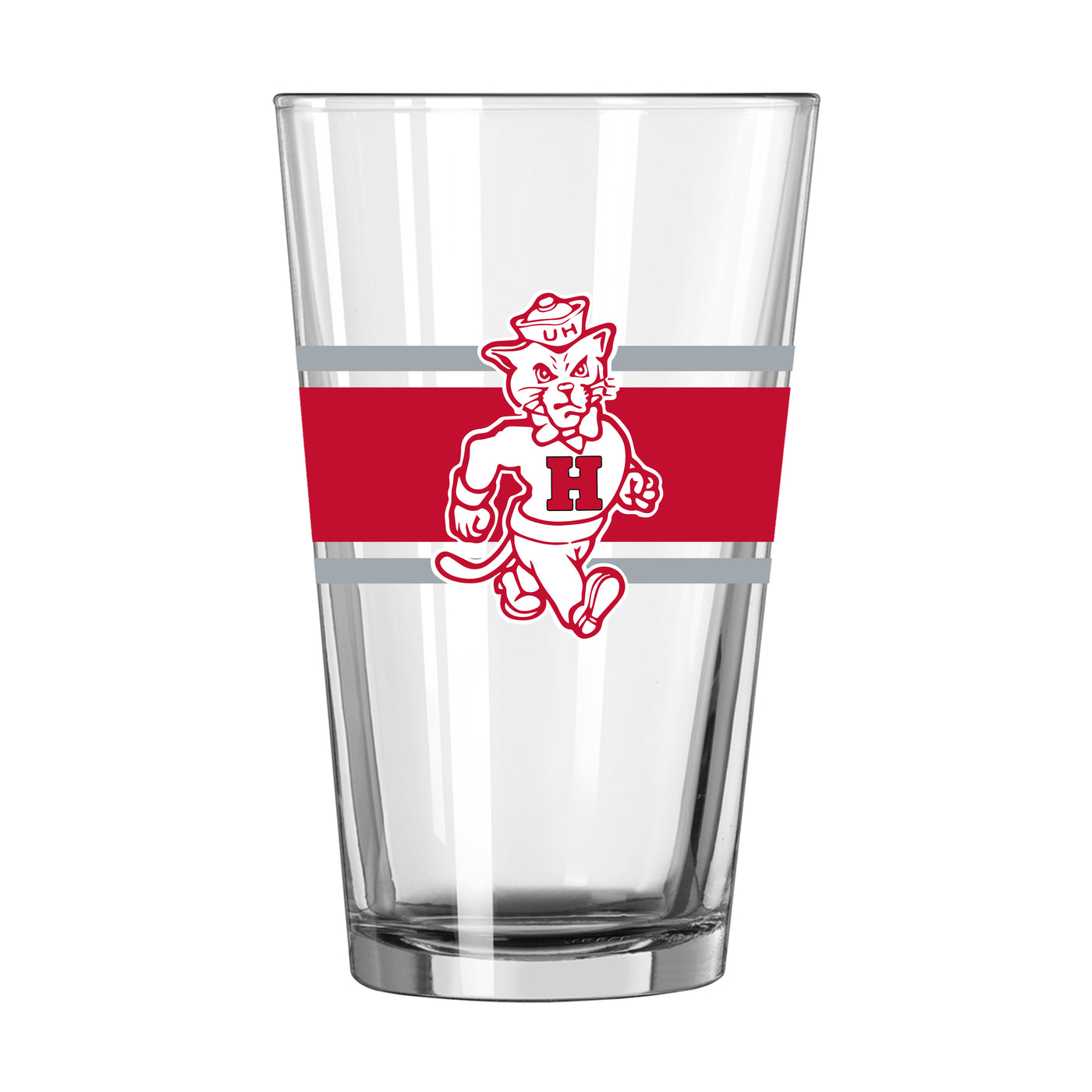 Houston Vault 16oz Stripe Pint Glass