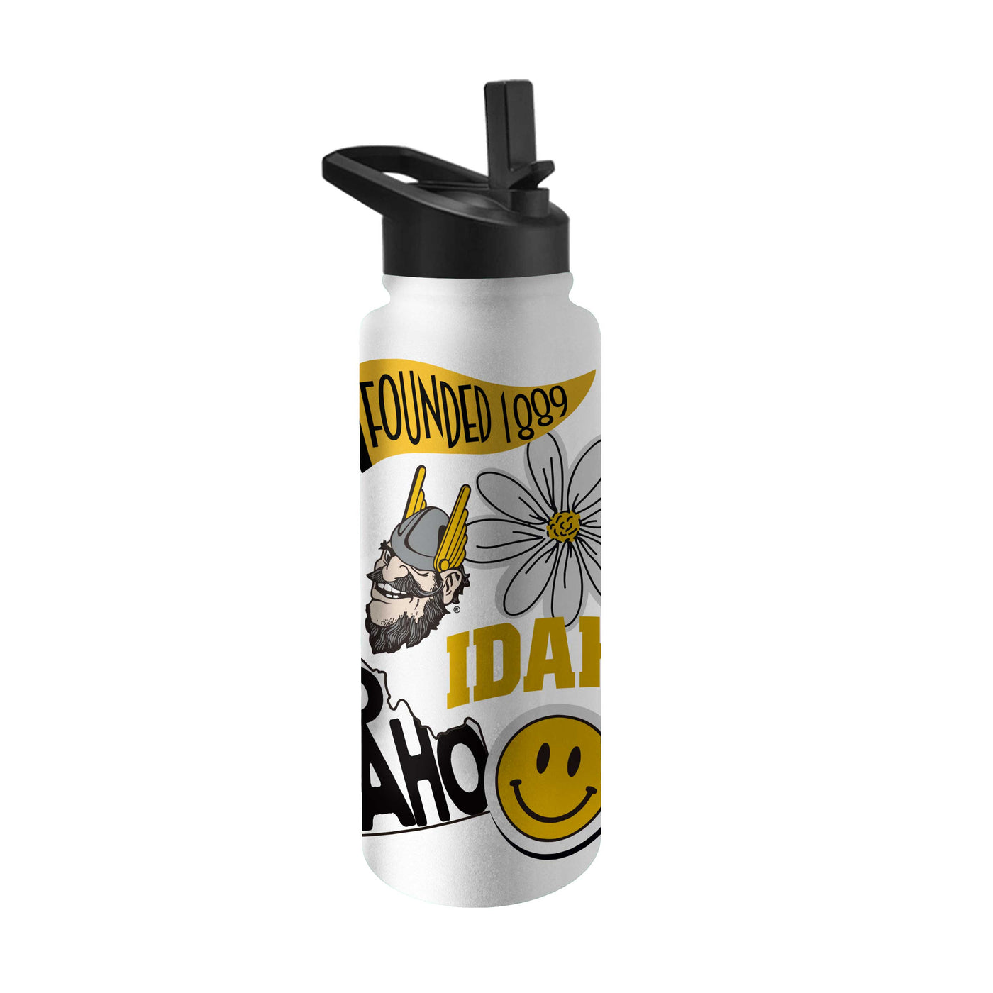 Idaho 34oz Native Quencher Bottle