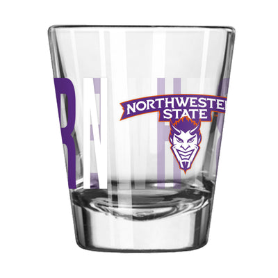 Northwestern State 2oz Overtime Shot Glass